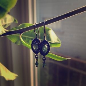 Gorgeous genuine earrings.